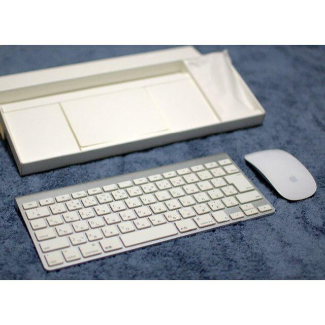 Apple(アップル)の超美品 Apple Wireless Keyboad ＆ Mouse Set スマホ/家電/カメラのPC/タブレット(PC周辺機器)の商品写真