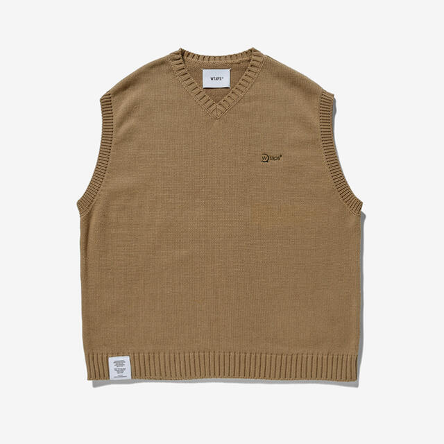 W)taps(ダブルタップス)の新品 21AW WTAPS DITCH / VEST Mサイズ BEIGE メンズのトップス(ベスト)の商品写真