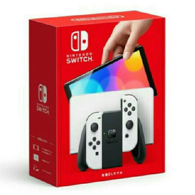 新型 Nintendo switch 有機ELモデル ホワイト