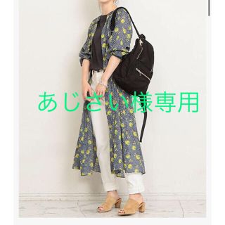 ビューティアンドユースユナイテッドアローズ(BEAUTY&YOUTH UNITED ARROWS)の【あじさい様専用】beauty&youth リバティプリントギャザーワンピ(ロングワンピース/マキシワンピース)