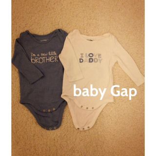 ギャップ(GAP)のbaby Gap ロンパース2枚セット(その他)