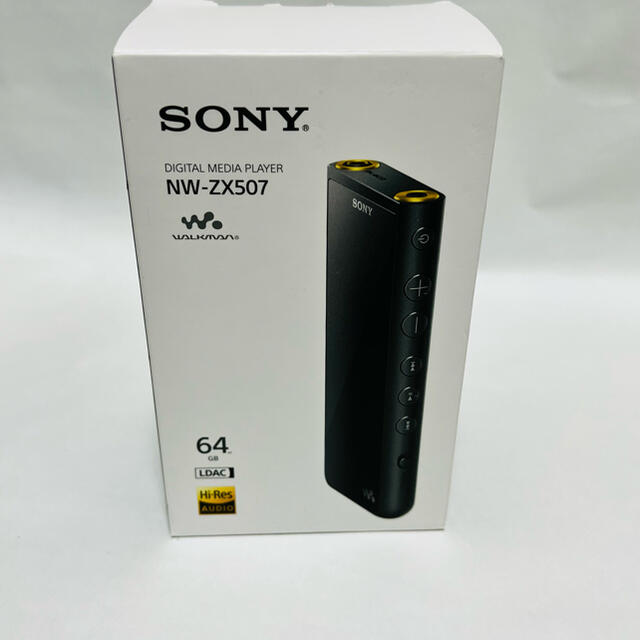 SONY(ソニー)のアステア様専用　SONY ウォークマン ZX NW-ZX507(B) スマホ/家電/カメラのオーディオ機器(ポータブルプレーヤー)の商品写真