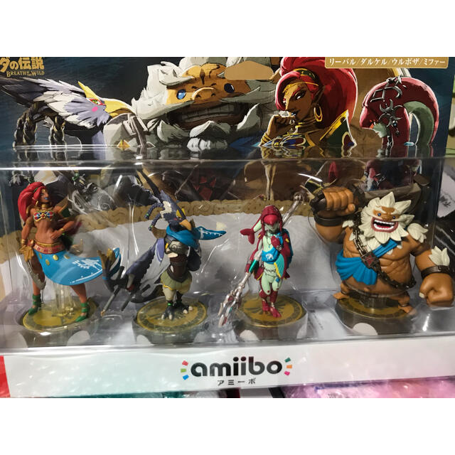 amiibo 四人の英傑セット［リーバル/ダルケル/ウルボザ/ミファー］ゲームキャラクター