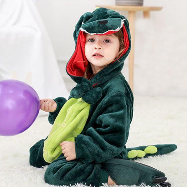ハロウィン コスプレ 子供 仮装 衣装 恐竜 ダイナソー 着ぐるみ 130cm