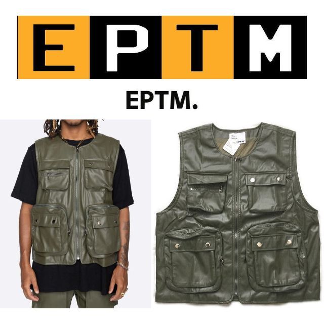 EPTM エピトミ アーミーベスト GOPACHI VEST ベスト　オリーブ