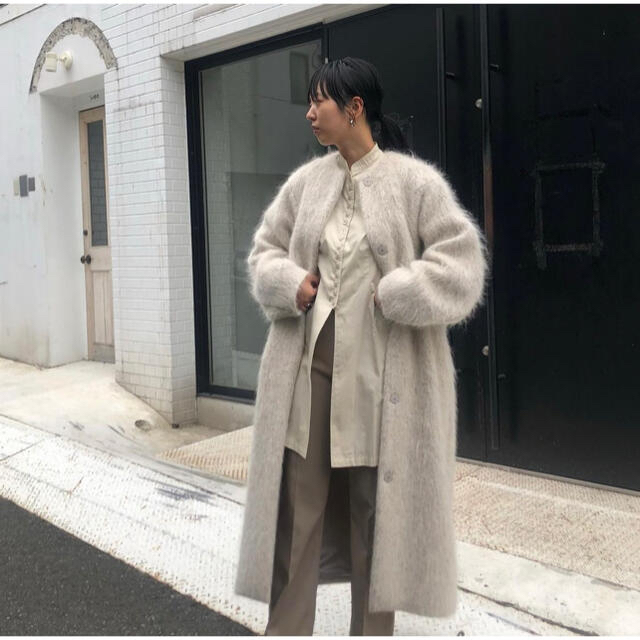 完売】 STUDIOUS - CLANE MIX COLOR SHAGGY COAT ロングコート - rinsa.ca