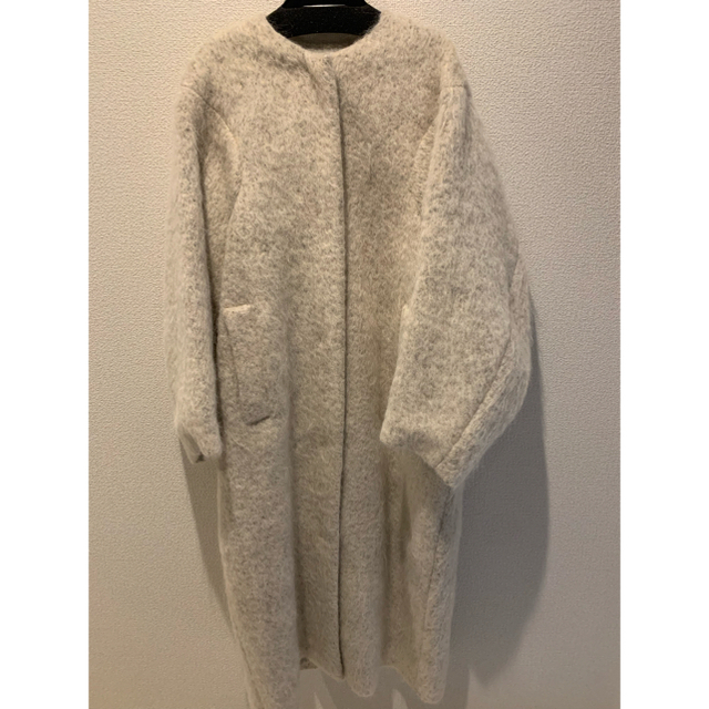 STUDIOUS(ステュディオス)のCLANE  MIX COLOR SHAGGY COAT レディースのジャケット/アウター(ロングコート)の商品写真