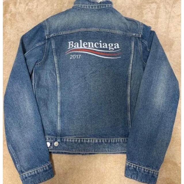 Balenciaga(バレンシアガ)のSALE バレンシアガ　キャンペーンロゴ　Gジャン メンズのジャケット/アウター(Gジャン/デニムジャケット)の商品写真
