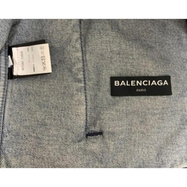 Balenciaga(バレンシアガ)のSALE バレンシアガ　キャンペーンロゴ　Gジャン メンズのジャケット/アウター(Gジャン/デニムジャケット)の商品写真