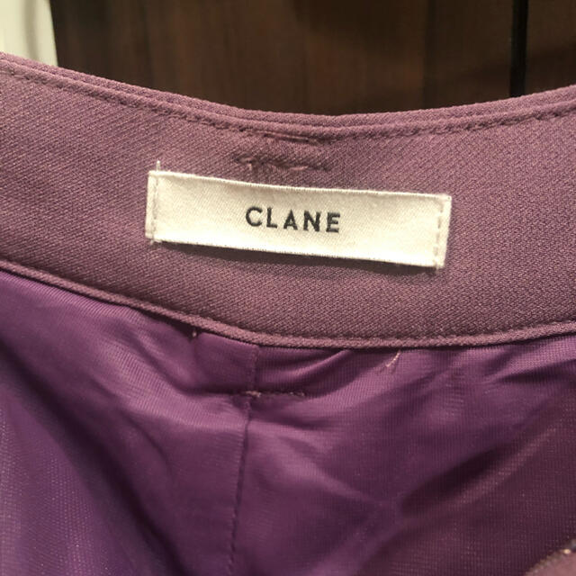 clane クラネ　ベーシックタックパンツ レディースのパンツ(カジュアルパンツ)の商品写真