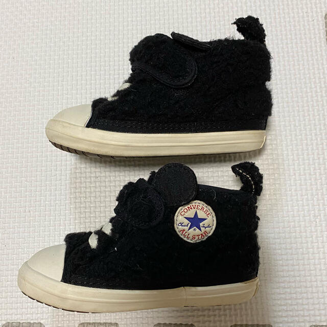 CONVERSE(コンバース)のコンバース ボア くま 13.5cm キッズ/ベビー/マタニティのベビー靴/シューズ(~14cm)(スニーカー)の商品写真