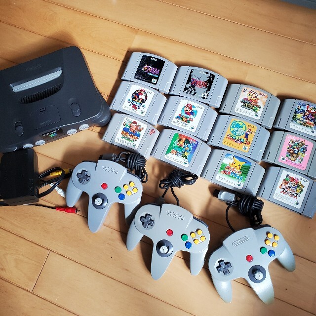 NINTENDO 64(ニンテンドウ64)のNintendo64 ゲームソフト12本セット エンタメ/ホビーのゲームソフト/ゲーム機本体(家庭用ゲーム機本体)の商品写真