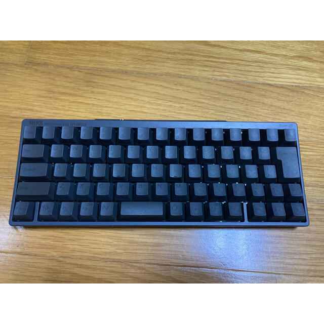 富士通(フジツウ)のHHKB Professional HYBRID Type-S 日本語配列／墨 スマホ/家電/カメラのPC/タブレット(PC周辺機器)の商品写真