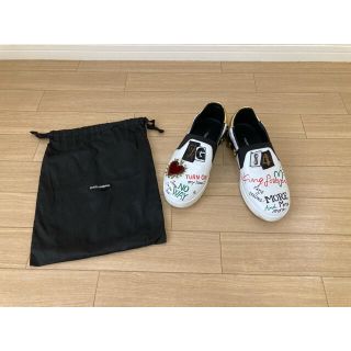 ドルチェアンドガッバーナ(DOLCE&GABBANA)のDOLCE ＆GABBANA ドルチェ&ガッバーナ　スリッポン　メンズ(スニーカー)