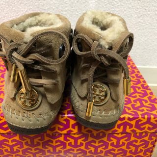 Tory Burch - TORY BURCH ビジュームートンブーツ US size6の