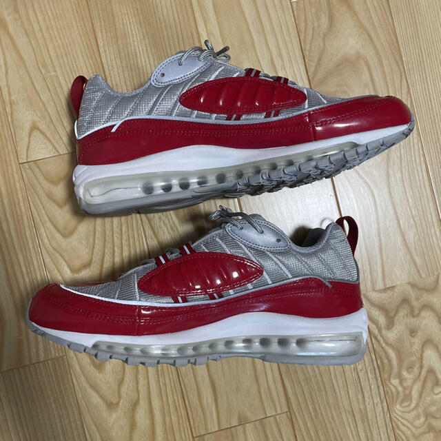 27cm日本未入荷 【送料込み】赤27センチsupreme ×air max98 Nike 売り半額 【送料込み】赤27センチsupreme ×air max98 Nike スニーカー