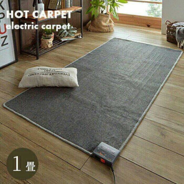 新品★送無★ホットカーペット 1畳用 180x90cm 電気カーペット ダニ退治 スマホ/家電/カメラの冷暖房/空調(その他)の商品写真