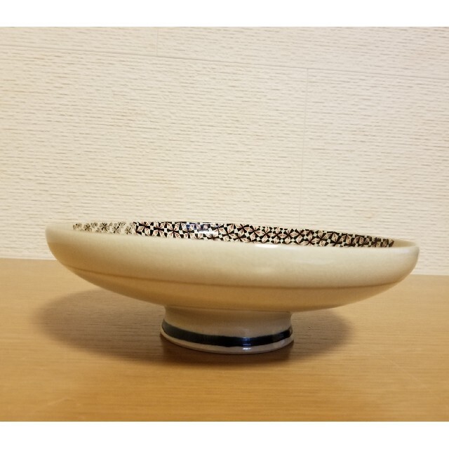 九谷青窯(クタニセイヨウ)の九谷焼　皿 エンタメ/ホビーの美術品/アンティーク(陶芸)の商品写真