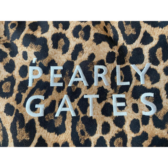 PEARLY GATES(パーリーゲイツ)の【PEARLY GATES】レオパード柄 ロッカーバッグ スポーツ/アウトドアのゴルフ(バッグ)の商品写真