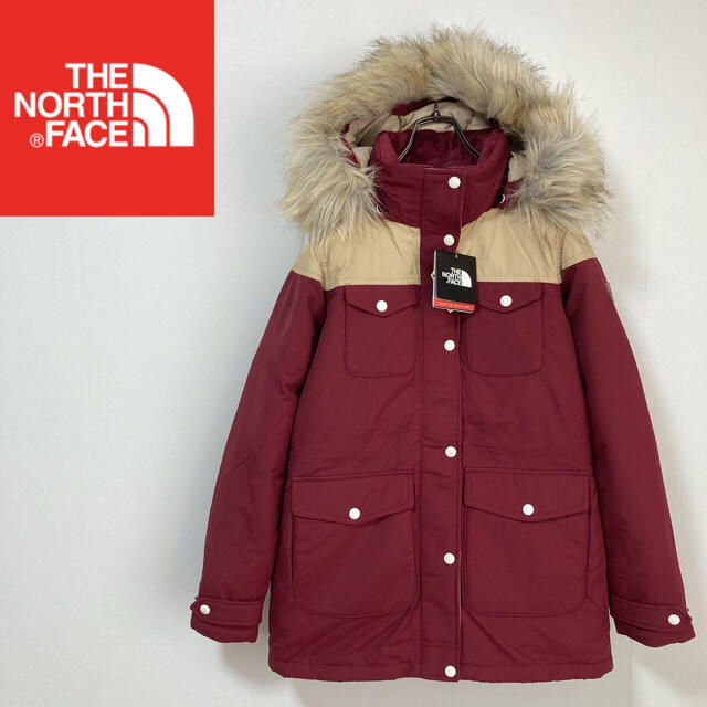 THE NORTH FACE(ザノースフェイス)の本日限定 最終SALE 未使用☆ ノースフェイス ダウンコート ボルドー  M レディースのジャケット/アウター(ダウンジャケット)の商品写真