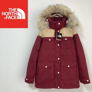 ザノースフェイス(THE NORTH FACE)の本日限定 最終SALE 未使用☆ ノースフェイス ダウンコート ボルドー  M(ダウンジャケット)