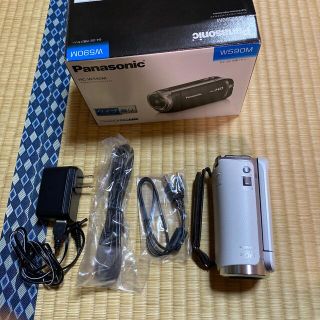 パナソニック(Panasonic)のPanasonic  デジタルハイビジョンビデオカメラ HC-W590M-W(ビデオカメラ)