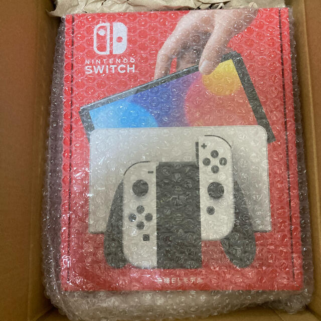 【テレビで話題】 Nintendo Switch - Nintendo Switch(有機ELモデル)ホワイト スイッチ 家庭用ゲーム機本体