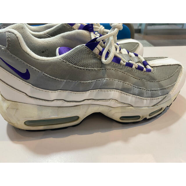 2018 NIKE WMNS AIR MAX 95 GRAPE 27センチスニーカー