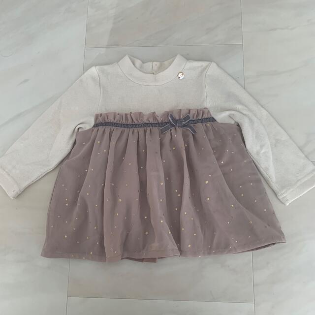 petit main(プティマイン)のpetit main  トップス キッズ/ベビー/マタニティのキッズ服女の子用(90cm~)(Tシャツ/カットソー)の商品写真