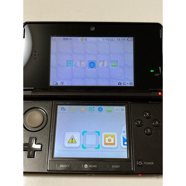 ニンテンドー3DS クリアブラックNintendo3DS