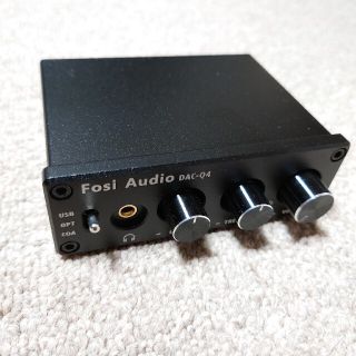 Fosi Audio DAC-Q4 ヘッドフォンアンプ(アンプ)