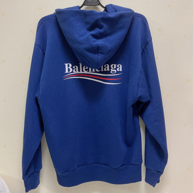 トップスBALENCIAGA ロゴ パーカー フーディ バレンシアガ キッズ