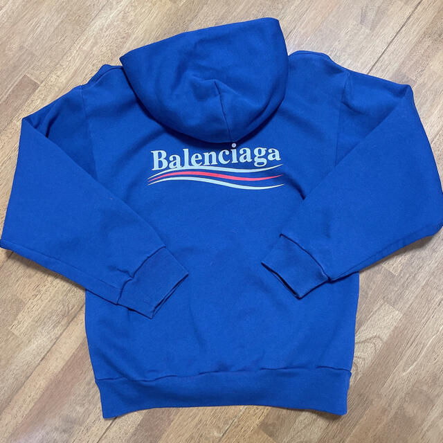 BALENCIAGA ロゴ パーカー フーディ バレンシアガ キッズ