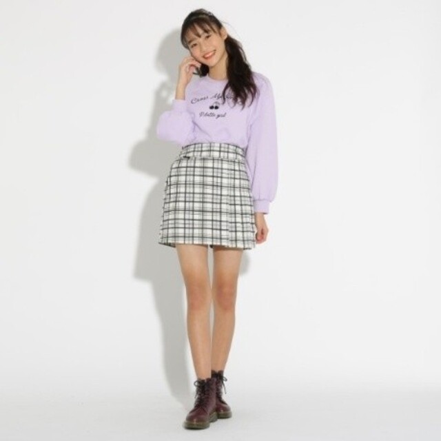 PINK-latte(ピンクラテ)のピンクラテ スカパン 160 新品 キッズ/ベビー/マタニティのキッズ服女の子用(90cm~)(スカート)の商品写真