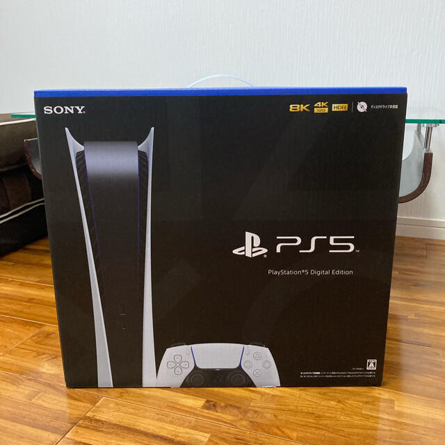 SONY(ソニー)のPlayStation5 デジタルエディション エンタメ/ホビーのゲームソフト/ゲーム機本体(家庭用ゲーム機本体)の商品写真