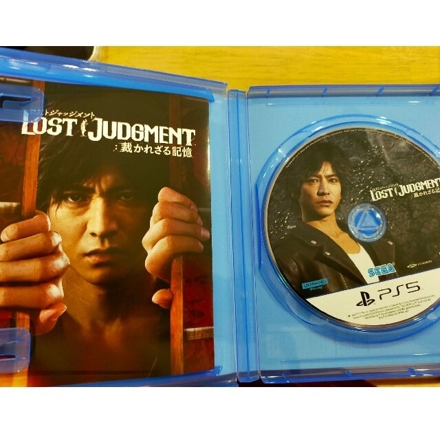 LOST JUDGMENT：裁かれざる記憶 PS5　美品 エンタメ/ホビーのゲームソフト/ゲーム機本体(家庭用ゲームソフト)の商品写真