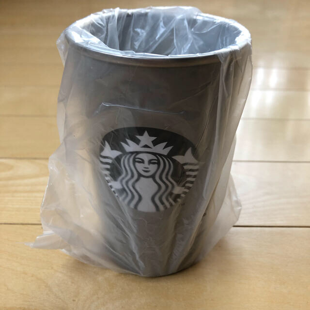 Starbucks Coffee(スターバックスコーヒー)のスタバ　ステンレスカップ　グレー　タンブラー インテリア/住まい/日用品のキッチン/食器(タンブラー)の商品写真