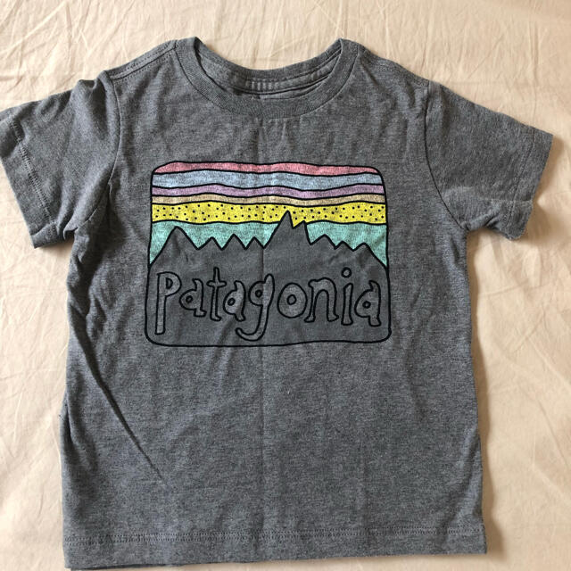 patagonia(パタゴニア)のパタゴニアTシャツ　2T キッズ/ベビー/マタニティのキッズ服男の子用(90cm~)(Tシャツ/カットソー)の商品写真
