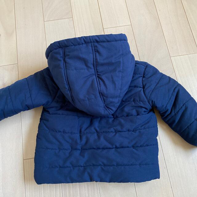 PETIT BATEAU(プチバトー)のプチバトー  ダウン　ネイビー　24m キッズ/ベビー/マタニティのキッズ服男の子用(90cm~)(コート)の商品写真