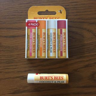 バーツビーズ(BURT'S BEES)のBURT’S BEES 新品未使用 ココナッツ&ペア 1個  購入時期2019年(リップケア/リップクリーム)