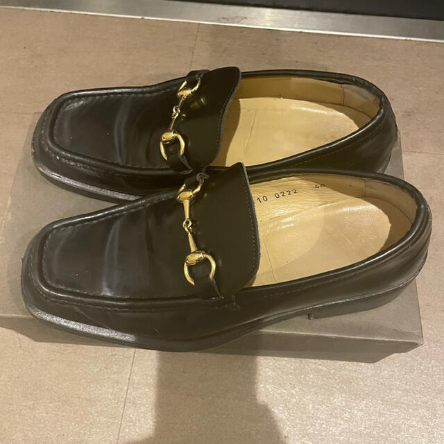 Gucci(グッチ)のビットローファー　gucci サイズ　40E 25〜25.5cm メンズの靴/シューズ(その他)の商品写真