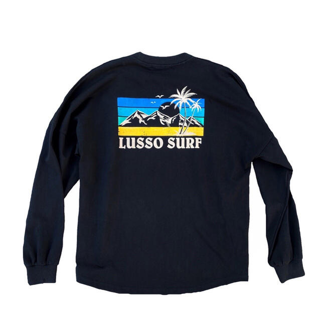 XLARGE(エクストララージ)のストリート系☆LUSSO SURF トロピカルロンT スウェット　Sサイズ☆ レディースのトップス(Tシャツ(長袖/七分))の商品写真