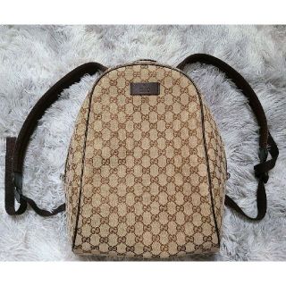 グッチ(Gucci)の正規品  GUCCI リュック GGロゴ(リュック/バックパック)