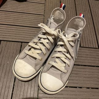 コンバース(CONVERSE)のコンバース　オールスター　トリコテープ　グレー　22センチ(スニーカー)