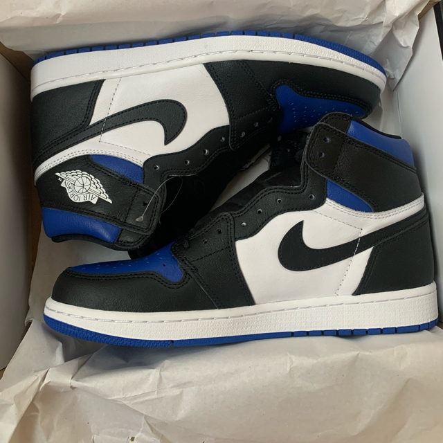 NIKE(ナイキ)のAIR JORDAN 1 HIGH OG "ROYAL TOE" (2020) メンズの靴/シューズ(スニーカー)の商品写真