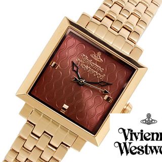 ヴィヴィアンウエストウッド(Vivienne Westwood)のヴィヴィアンウエストウッド  ヴィンテージ スクエア　スクイグル　アナログ腕時計(腕時計)