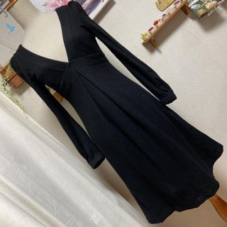 アナイ(ANAYI)の超美品　アナイ　ウールワンピース(ひざ丈ワンピース)