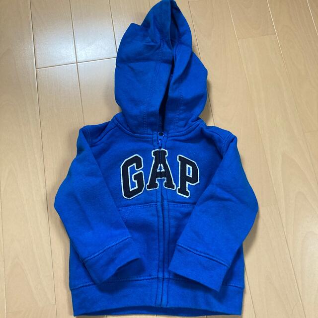 babyGAP(ベビーギャップ)のGAP baby ZIPパーカー　6〜12month キッズ/ベビー/マタニティのベビー服(~85cm)(トレーナー)の商品写真