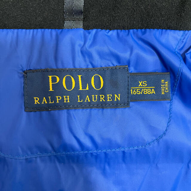 POLO RALPH LAUREN(ポロラルフローレン)のポロラルフローレン　ダウンジャケット　ビックポニーロゴ　XS ネイビー メンズのジャケット/アウター(ダウンジャケット)の商品写真