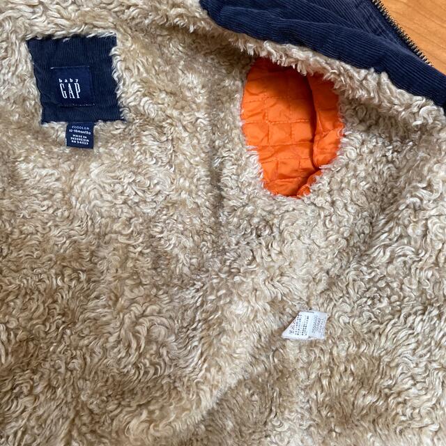 GAP(ギャップ)の早い者勝ち！baby GAP ボアジャケット　85cm キッズ/ベビー/マタニティのベビー服(~85cm)(ジャケット/コート)の商品写真